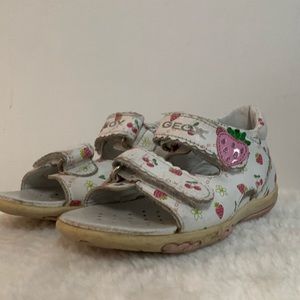 Geox Strawberry print sandals